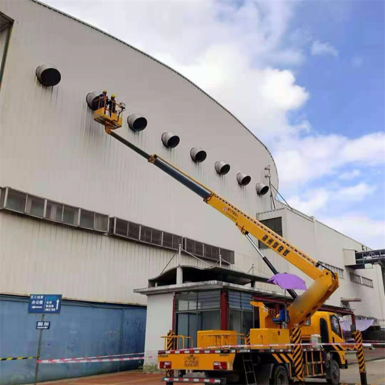 永城高空作业车出租服务：专业广告牌安装解决方案